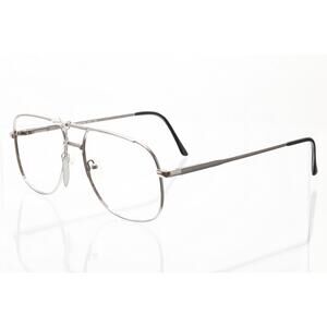 Silver Dollar 160 Parker Stainless Steel 60-18mm Eyeglasses FRAMES ONLY - NEW